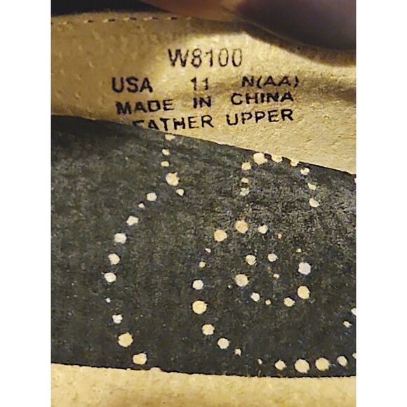 Propet Emma Tan Black Houndstooth Pony Hair Ballet Flat Shoes Womens 11A Casual - Picture 4 of 5